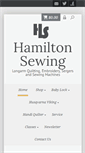 Mobile Screenshot of hamiltonsewing.com